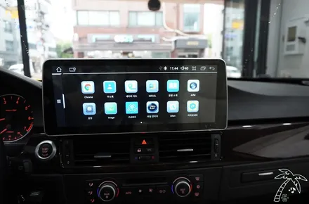 BMW 12.3인치 안드로이드 올인원 고화질 광각 후방카메라에 오프아틀란까지