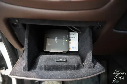 BMW X5 안드로이드 올인원 설치와 고장난 블랙박스 하이패스 교체