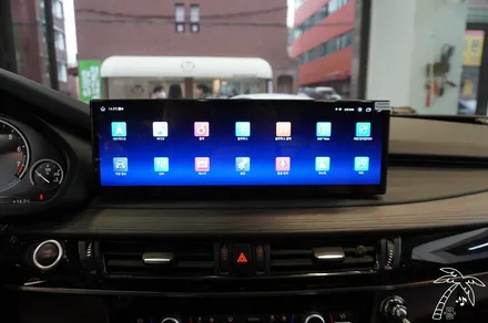 BMW X5 안드로이드 올인원 설치와 고장난 블랙박스 하이패스 교체