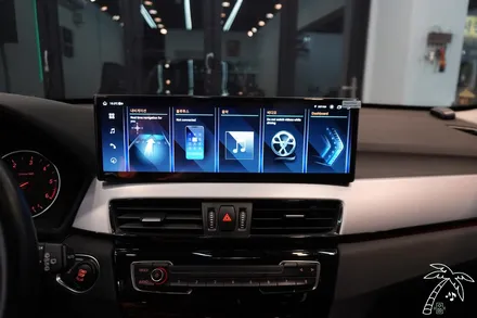 BMW X1 F48 편의성과 성능 모두 갖춘 현실적인 카오디오 튜닝 방법 안내 Feat 15in 안드로이드 올인원 포칼 스피커 아이나비 퀀텀3 블랙박스 설치