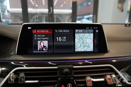 BMW 7시리즈 안드로이드 올인원 설치 CIC NBT EVO 모두 가능합니다 G11 G12 ID8 내비게이션 드레스업 튜닝까지