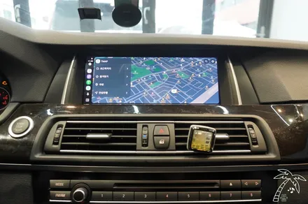 자녀에게 BMW F10 물려주신다면 이것만은 해주세요~ 순정 디자인 터치 안드로이드오토 애플카플레이 설치