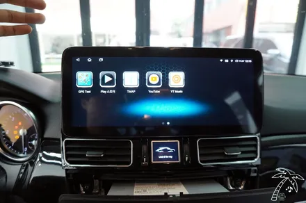 벤츠 ML350 GLE 안드로이드 올인원 설치 무스로이드 고성능으로 실내 극악 디자인 확실하게 바꿔보시죠! 어라운드뷰가 없다면 고화질 후방카메라 센터스피커까지 추가 하면 좋아요