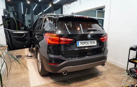 BMW X1 F48 편의성과 성능 모두 갖춘 현실적인 카오디오 튜닝 방법 안내 Feat 15in 안드로이드 올인원 포칼 스피커 아이나비 퀀텀3 블랙박스 설치