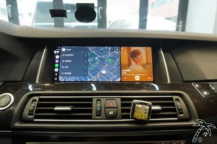 자녀에게 BMW F10 물려주신다면 이것만은 해주세요~ 순정 디자인 터치 안드로이드오토 애플카플레이 설치