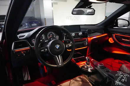 BMW M4 F83 안드로이드오토 애플카플레이 순정모니터에서 무선으로 사용하기