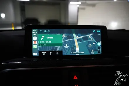 BMW M4 F83 안드로이드오토 애플카플레이 순정모니터에서 무선으로 사용하기