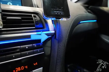 BMW 6시리즈 카오디오 튜닝 애플카플레이 설치와 스마트폰 충전 맥세이프 내부 매립으로 깔끔한 실내 유지하는 방법!