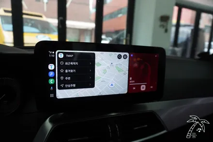 벤츠 C클래스 후기형 W204 안드로이드 올인원 후방카메라 편의기능 업그레이드와 카오디오 스피커 튜닝