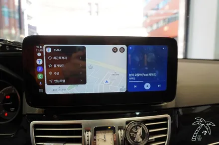 W212 카카오파츠 국내 KC인증 12.3in 안드로이드 올인원 장착 후기! 가장 큰 단점인 AS가 해결됩니다