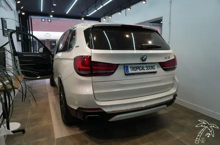 BMW X5 안드로이드 올인원 설치와 고장난 블랙박스 하이패스 교체