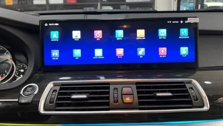 BMW 5GT 14.9인치 15인치 안드로이드올인원 카플레이 안드로이드오토 티맵 카카오내비 네이버지도 유튜브 [부천AMG] / 경기 부천