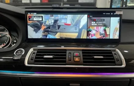 BMW 5GT 14.9인치 15인치 안드로이드올인원 카플레이 안드로이드오토 티맵 카카오내비 네이버지도 유튜브 [부천AMG] / 경기 부천