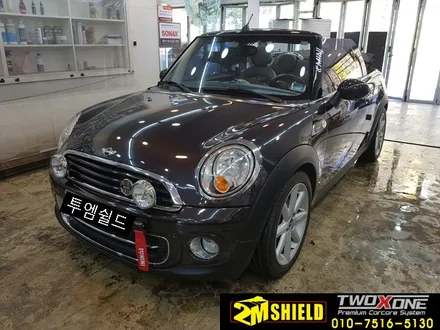 부산 bmw 미니 컨버터블 데칼 작업 레이싱 바이퍼라인 멋지게~ / 부산 사상구