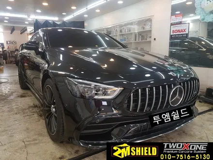벤츠 AMG GT 실내 카본 랩핑 3M 필름 부산 / 부산 사상구