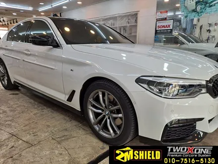 BMW 5시리즈 테일램프 라이트 필름 시공하기 / 부산 사상구