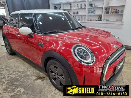 부산루프스킨 BMW 미니 화이트에서 블랙으로 / 부산 사상구