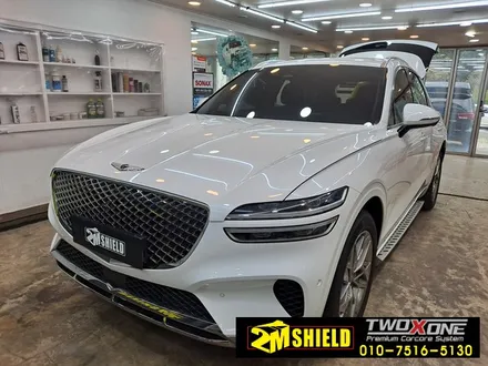 부산 제네시스 gv70 루프스킨 유막제거 실내 ppf / 부산 사상구