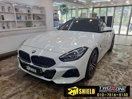 부산자동차랩핑 bmw Z4 전체 랩핑 투엠쉴드 / 부산 사상구