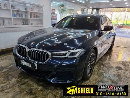 부산실내랩핑 BMW 5시리즈 G30 매트릭스블랙 / 부산 사상구