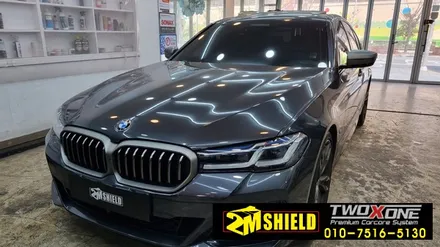 BMW m550i 5시리즈 부산 실내랩핑 / 부산 사상구