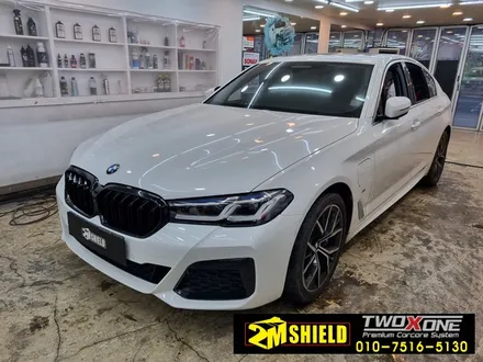 BMW 5시리즈 530e 윈도우몰딩 크롬죽이기 랩핑 / 부산 사상구