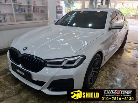 BMW 5시리즈 G30 사이드미러 휀더 가니쉬 랩핑 / 부산 사상구