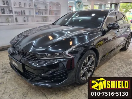 부산 자동차 전체 랩핑 기아 k5 블랙에서 무광 블루로 변신 / 부산 사상구