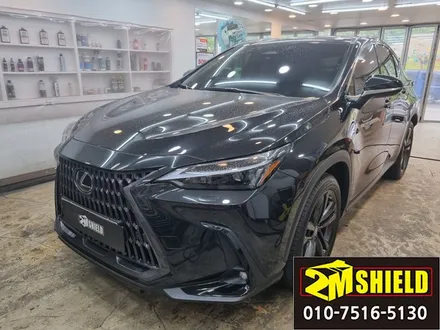렉서스 NX300H 루프몰딩 윈도우몰딩 크롬죽이기 랩핑 / 부산 사상구