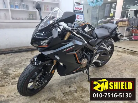 혼다 CBR 650R 오토바이 부분 데칼 랩핑 작업 / 부산 사상구