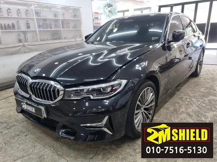 크롬죽이기 랩핑 단골 차종 bmw 3시리즈 그릴은 교체 / 부산 사상구