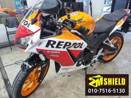 혼다 CBR 300R 오토바이 전체 데칼 제거 및 부분 랩핑 작업 / 부산 사상구
