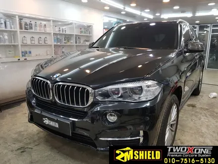 BMW X5 실내 우드 사이드미러 카본랩핑 PPF 시공 / 부산 사상구