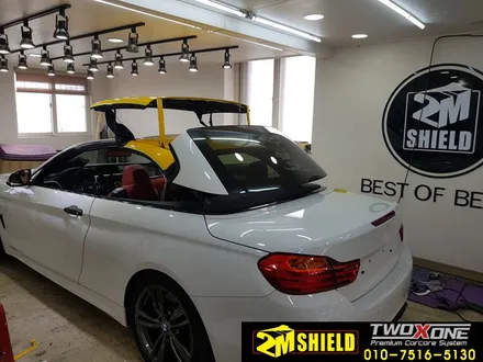 BMW 4시리즈 컨버터블 노랑이로 전체 랩핑하기 / 부산 사상구