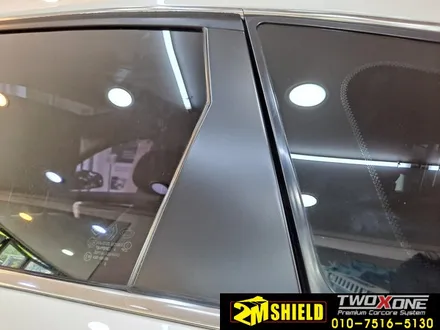 르노삼성 SM5 B필러 C필러 손상 랩핑으로 커버 / 부산 사상구