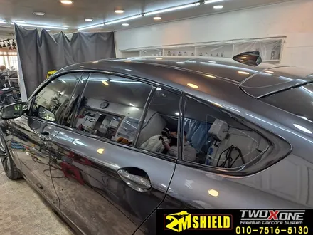 BMW 5GT 윈도우 크롬몰딩 크롬죽이기 랩핑 / 부산 사상구