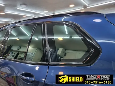 BMW X5 크롬죽이기 루프몰딩 윈도우크롬몰딩 사이드미러 랩핑 / 부산 사상구