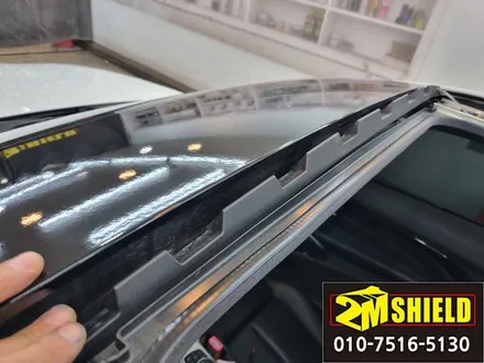 부산 루프스킨 bmw 3시리즈 샤크 탈거없이 시공 / 부산 사상구