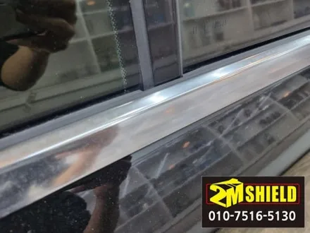 벤츠 S클래스 w222 ppf생활보호 윈도우몰딩 크롬죽이기 랩핑 / 부산 사상구