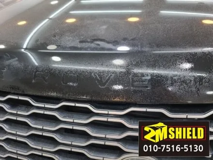 부산 레인지로버 듀오톤 투톤 랩핑제거하고 올블랙으로 / 부산 사상구