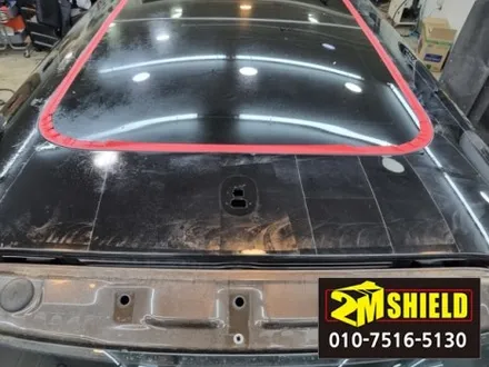 BMW 미니 쿠퍼 루프스킨 재시공 손상필름 제거포함 / 부산 사상구