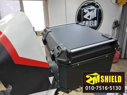 야마하 나이켄 niken 니켄 쇼바 오토바이 탑박스 랩핑 작업 / 부산 사상구