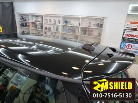 BMW 미니 쿠퍼 JCW 루프스킨으로 두껑 색깔바꾸기 랩핑 / 부산 사상구