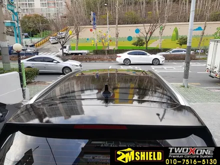 QM6 루프스킨 시공 샤크안테나 문제 없어요~ / 부산 사상구
