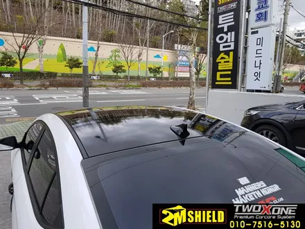 아반떼 AD 루프스킨 사제 샤크안테나 처리완료요~ / 부산 사상구