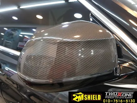 BMW X5 실내 우드 사이드미러 카본랩핑 PPF 시공 / 부산 사상구
