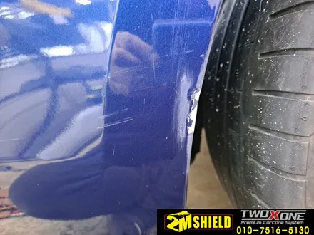 전체 랩핑 제거 작업 BMW 5시리즈 락그레이 / 부산 사상구