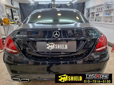 부산크롬죽이기 부분 PPF필름 벤츠 C63 AMG / 부산 사상구
