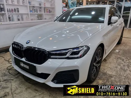 BMW 5시리즈 530e 윈도우몰딩 크롬죽이기 랩핑 / 부산 사상구