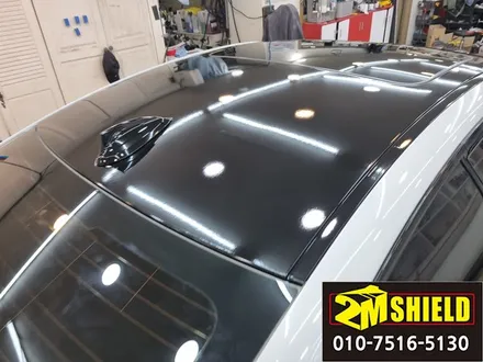 부산 루프스킨 bmw 3시리즈 샤크 탈거없이 시공 / 부산 사상구
